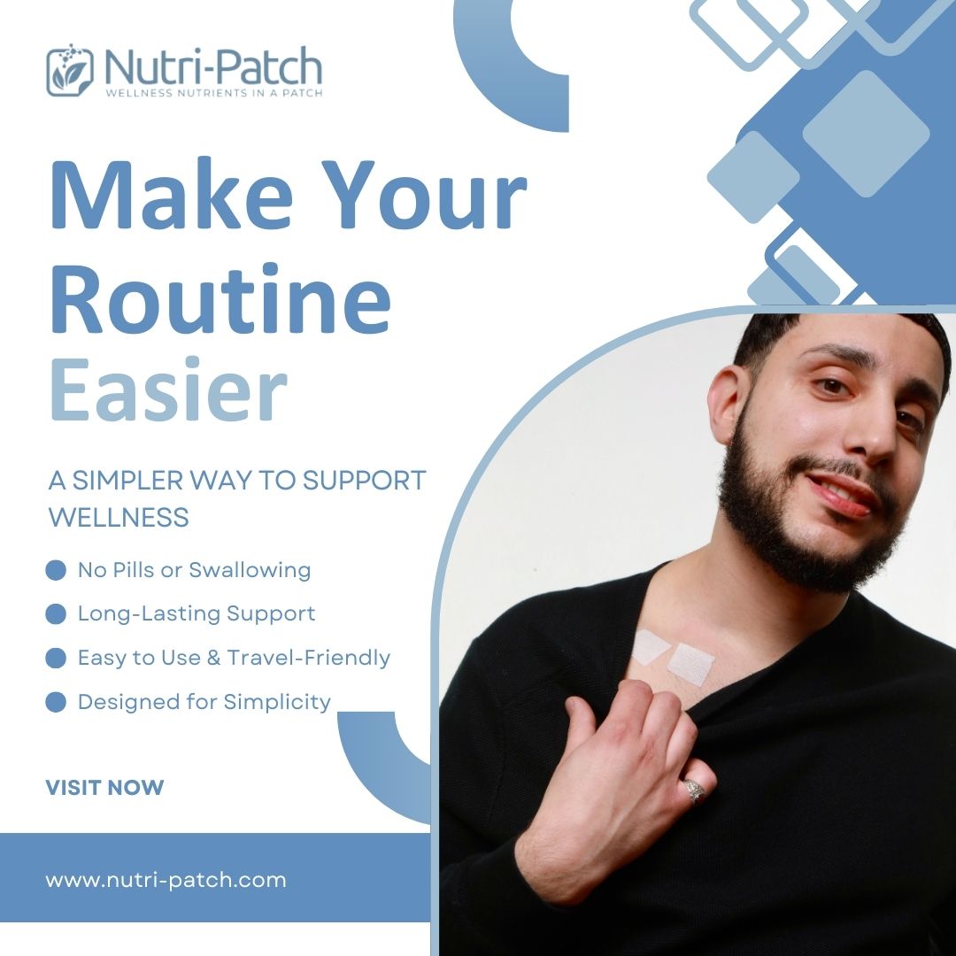 Make Your Wellness Routine Easier with Nutri-Patch Skin Patch